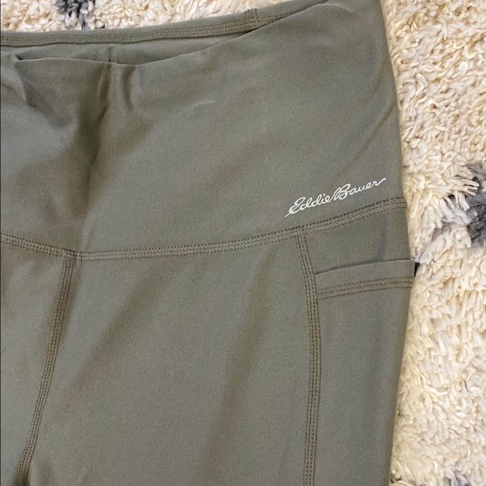 Eddie Bauer Olive Green Leggings